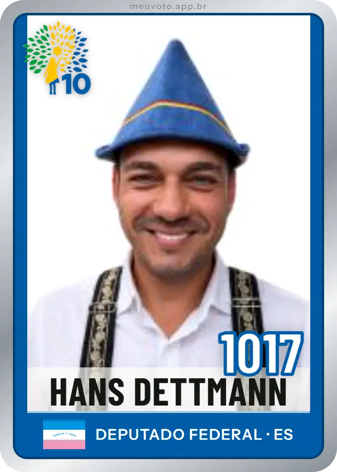 Carta de Hans Dettmann, número 1017, Republicanos