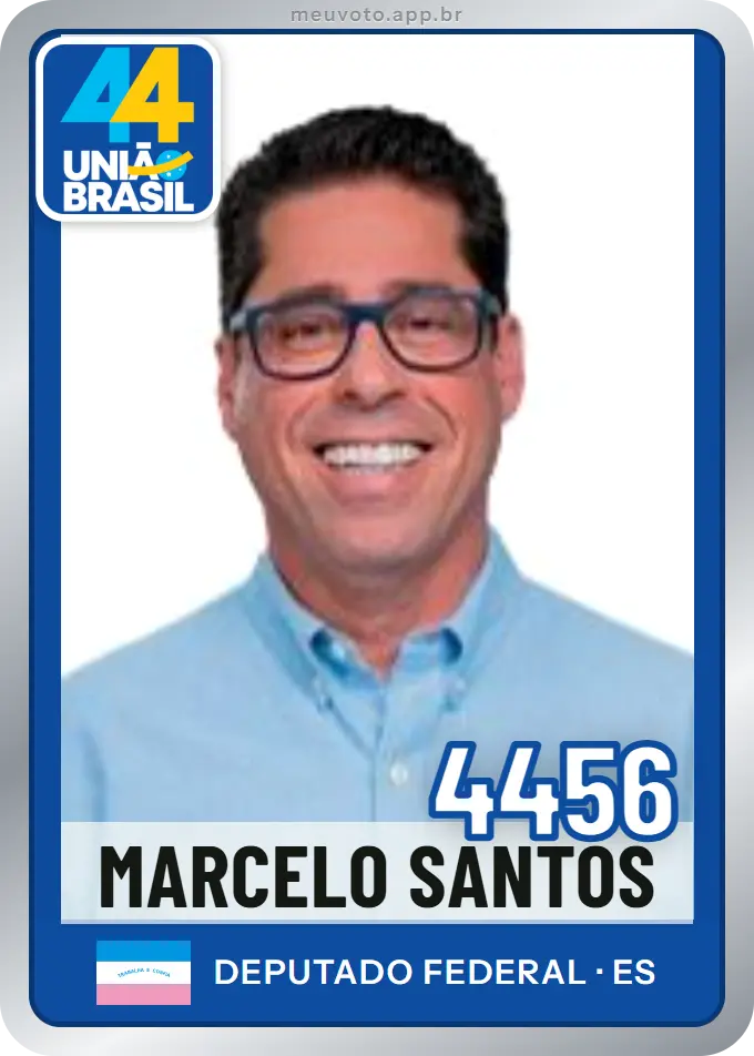 Carta de Marcelo Santos, número 4456, União