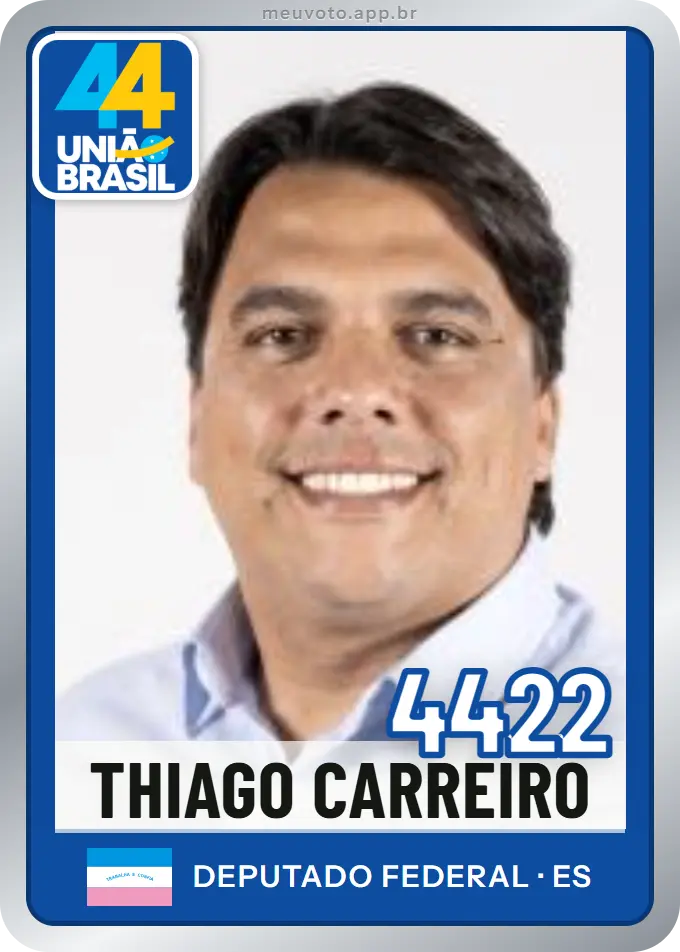 Carta de Thiago Carreiro, número 4422, União