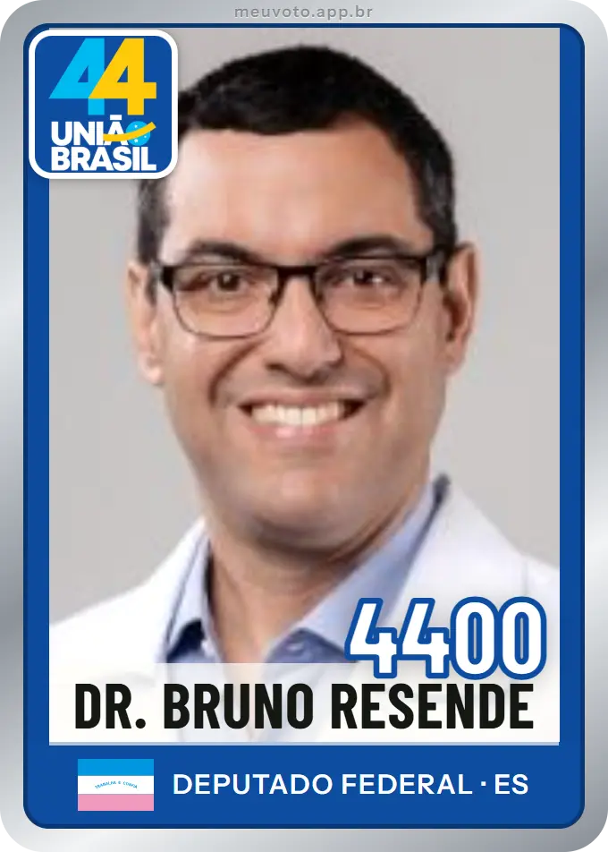 Carta de Dr. Bruno Resende, número 4400, União