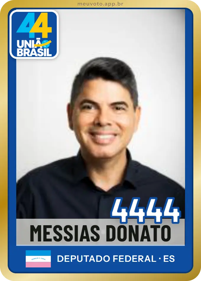 Carta de Messias Donato, número 4444, União