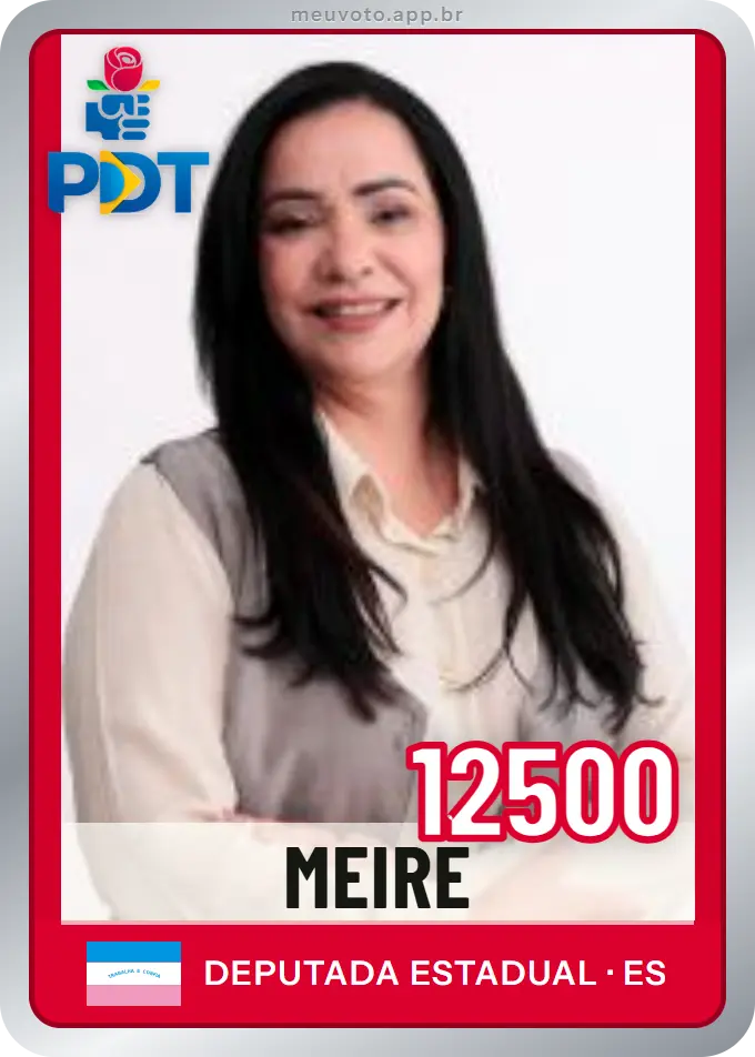 Carta de Meire, número 12500, PDT