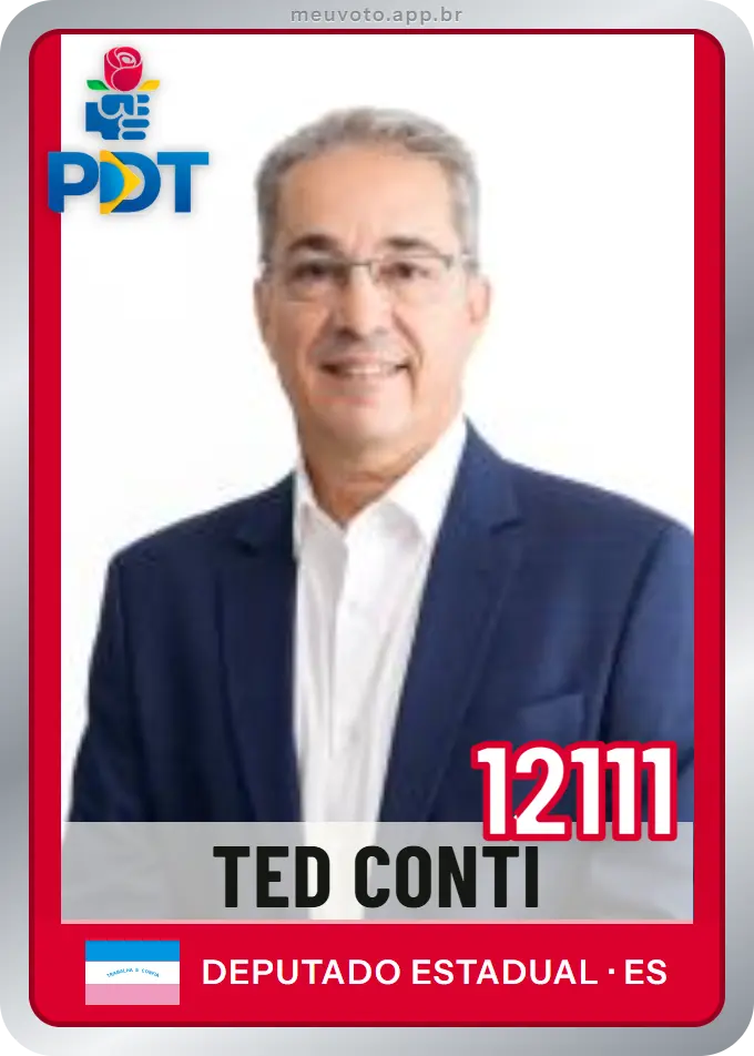 Carta de Ted Conti, número 12111, PDT