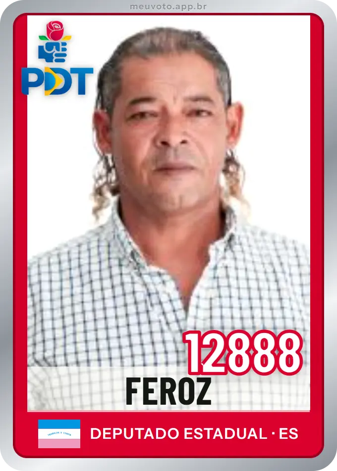 Carta de Feroz, número 12888, PDT