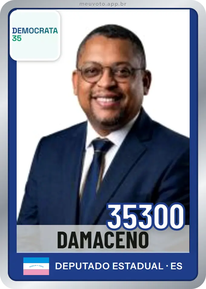 Carta de Damaceno, número 35300, Democrata