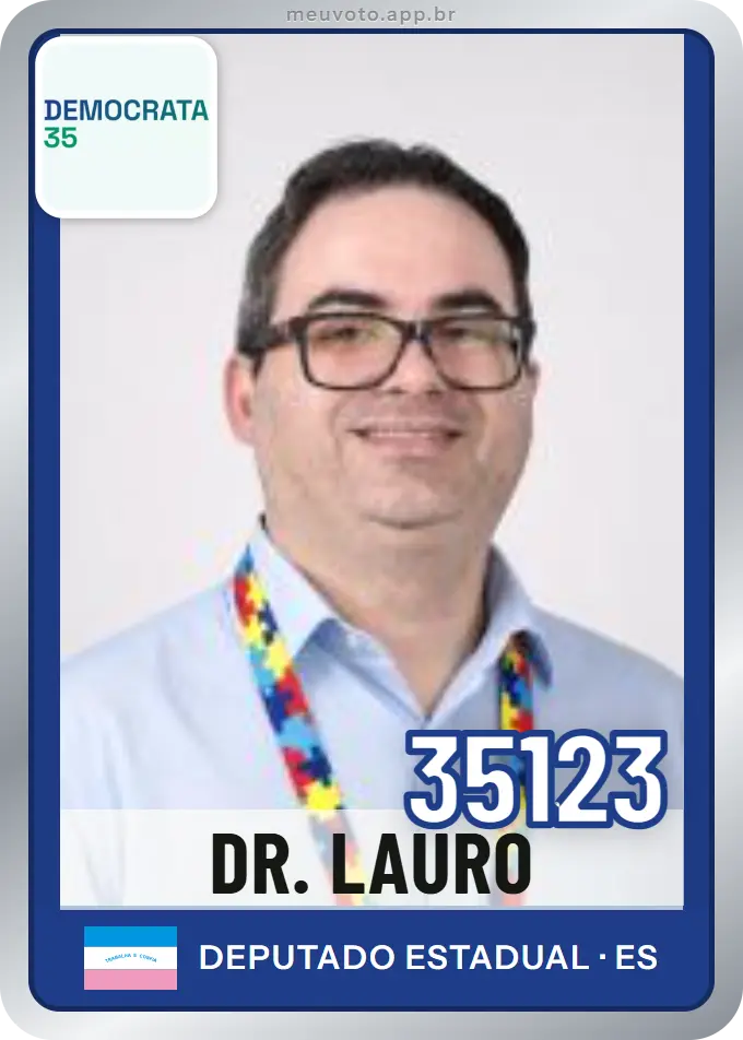 Carta de Dr. Lauro, número 35123, Democrata