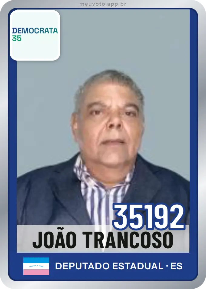 Carta de João Trancoso, número 35192, Democrata