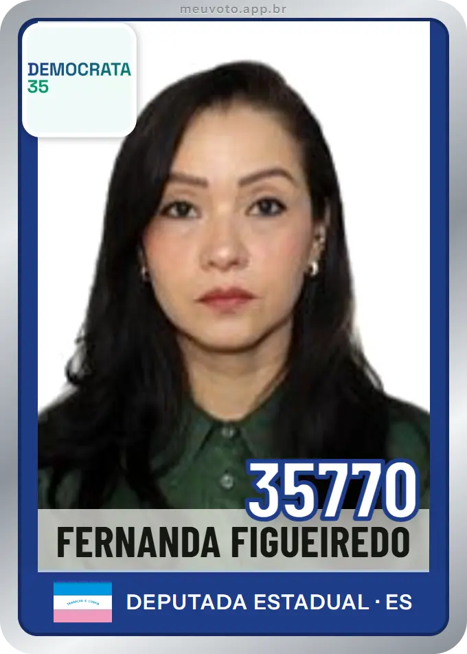 Carta de Fernanda Figueiredo, número 35770, Democrata