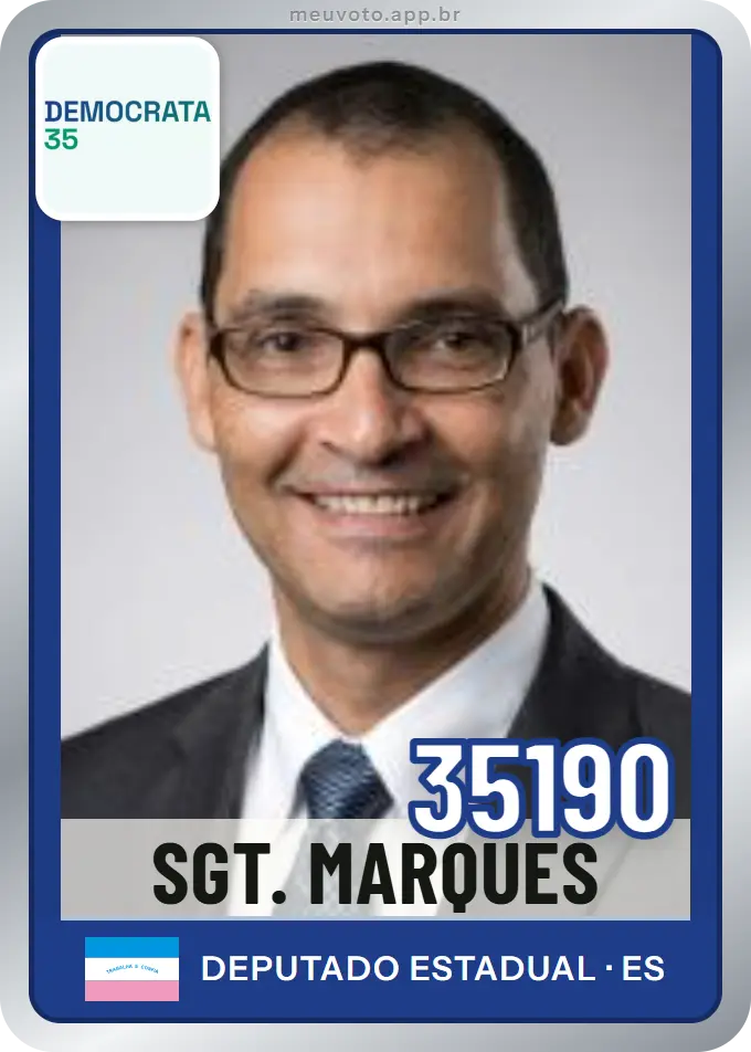 Carta de Sgt. Marques, número 35190, Democrata