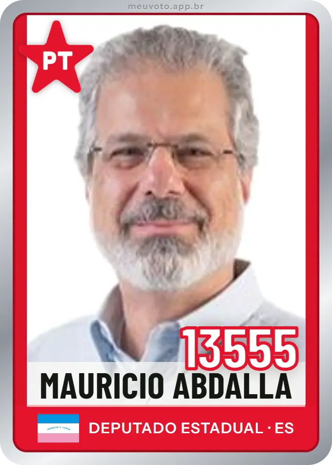 Carta de Mauricio Abdalla, número 13555, PT