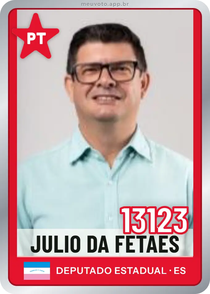 Carta de Julio da Fetaes, número 13123, PT