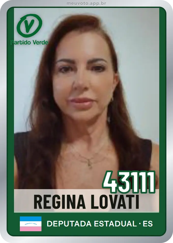 Carta de Regina Lovati, número 43111, PV