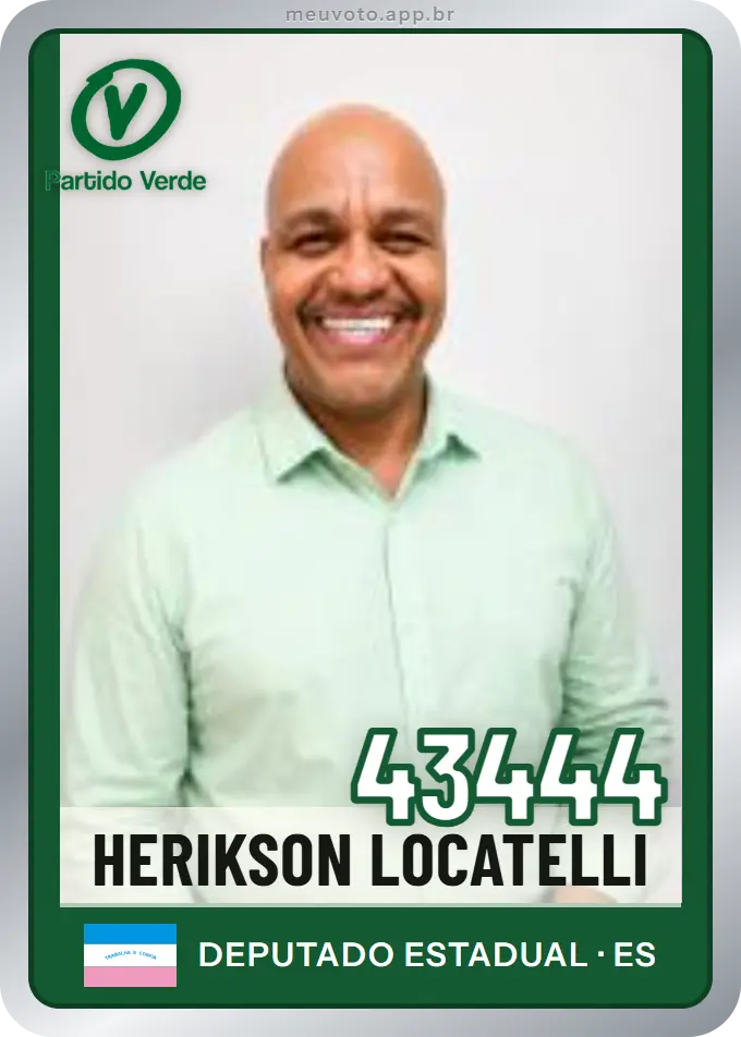 Carta de Herikson Locatelli, número 43444, PV