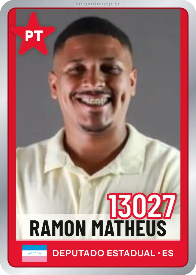 Carta de Ramon Matheus, número 13027, PT