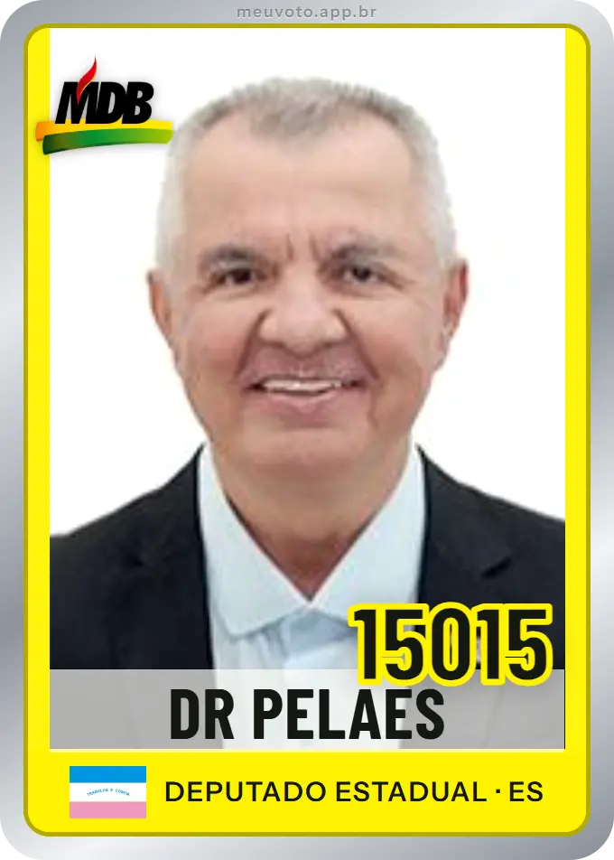 Carta de Dr Pelaes, número 15015, MDB