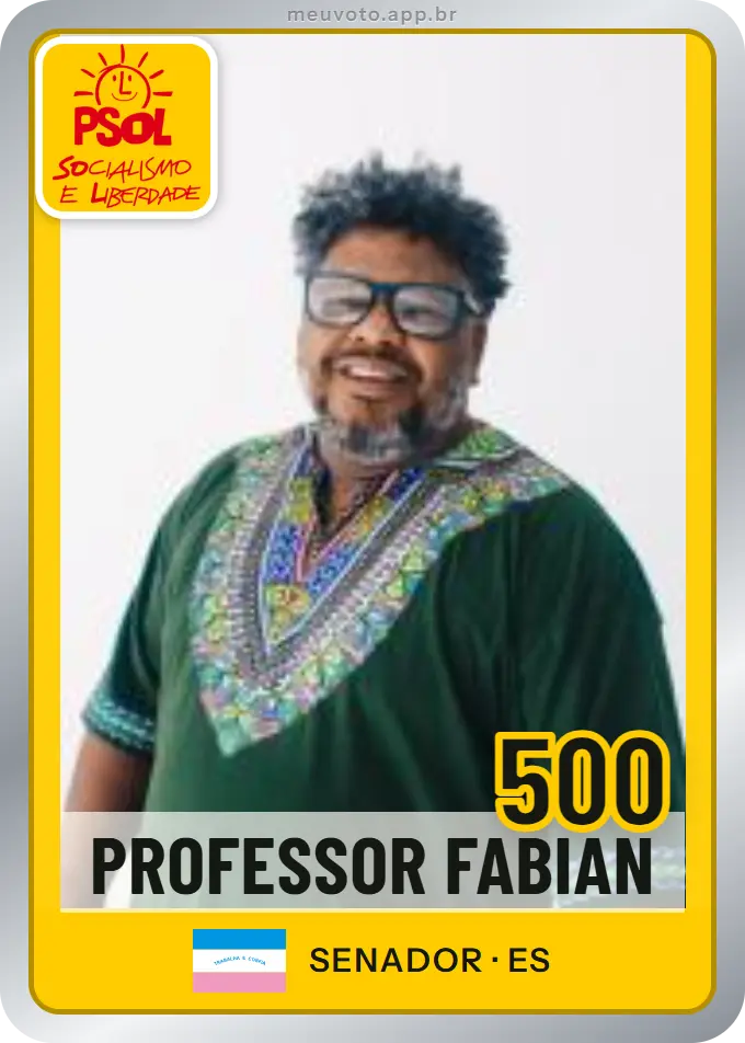 Carta de Professor Fabian, número 500, PSOL