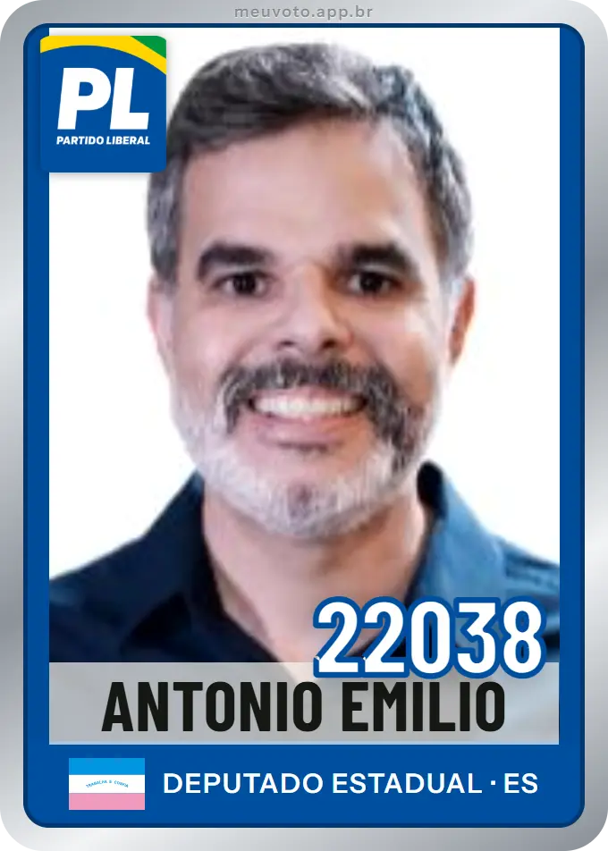 Carta de Antonio Emilio, número 22038, PL