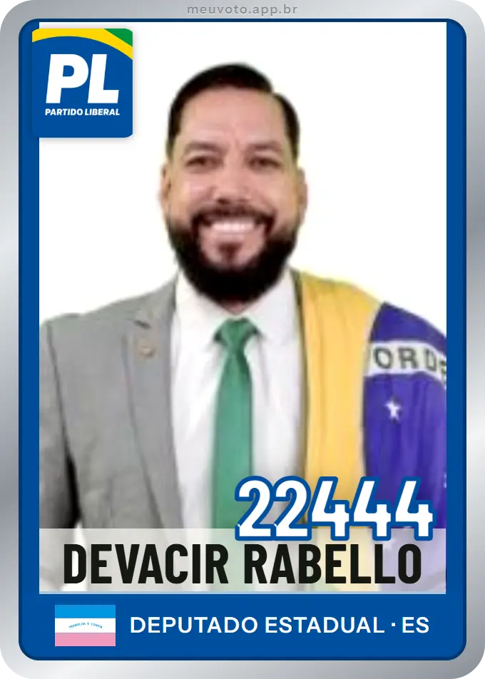 Carta de Devacir Rabello, número 22444, PL