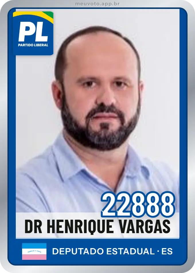 Carta de Dr Henrique Vargas, número 22888, PL