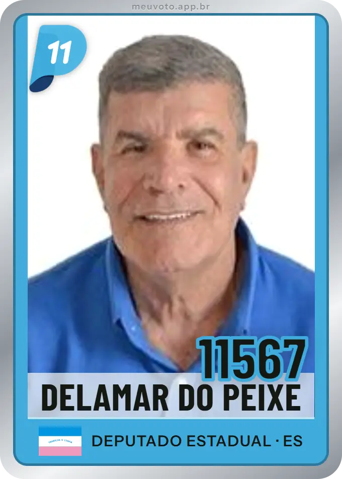 Carta de Delamar do Peixe, número 11567, PP