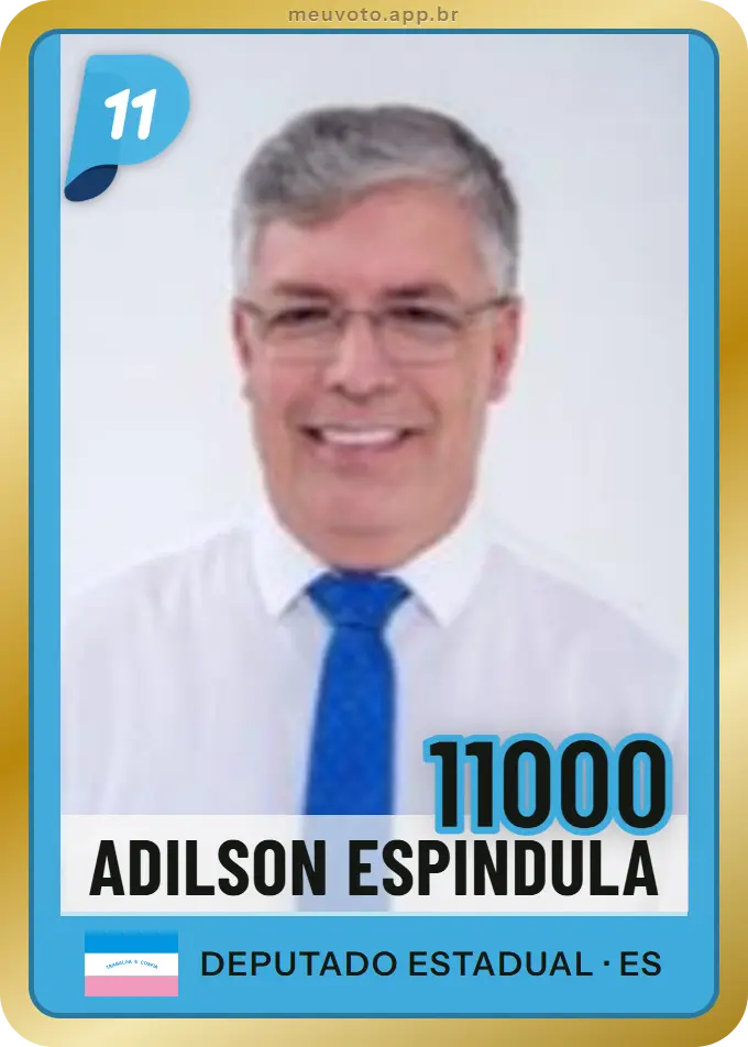 Carta de Adilson Espindula, número 11000, PP