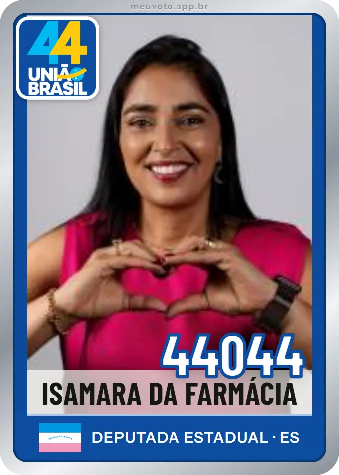 Carta de Isamara da Farmácia, número 44044, União