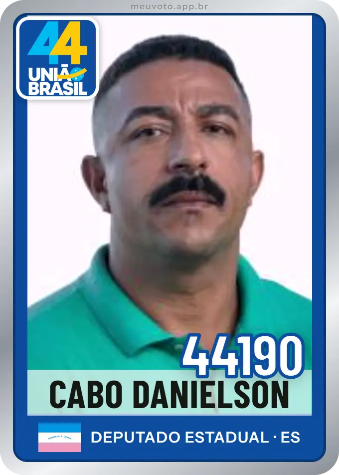 Carta de Cabo Danielson, número 44190, União