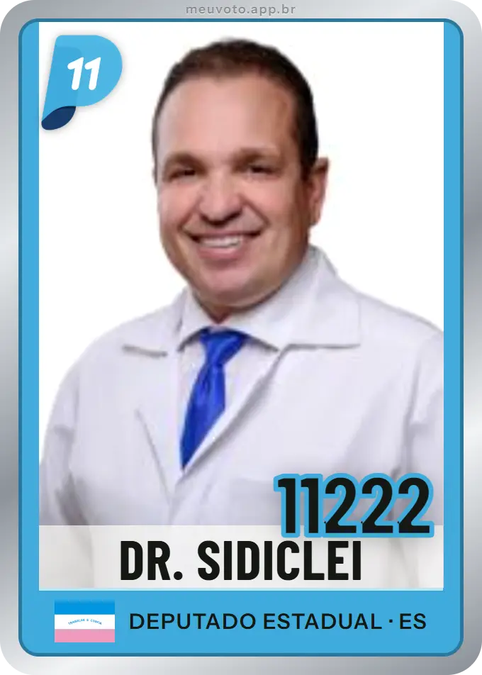 Carta de Dr. Sidiclei, número 11222, PP