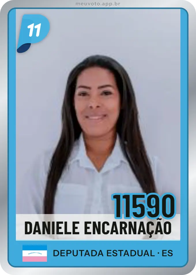 Carta de Daniele Encarnação, número 11590, PP