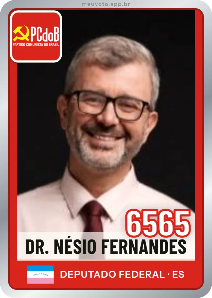 Carta de Dr. Nésio Fernandes, número 6565, PCdoB