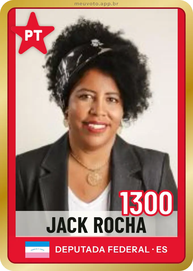 Carta de Jack Rocha, número 1300, PT