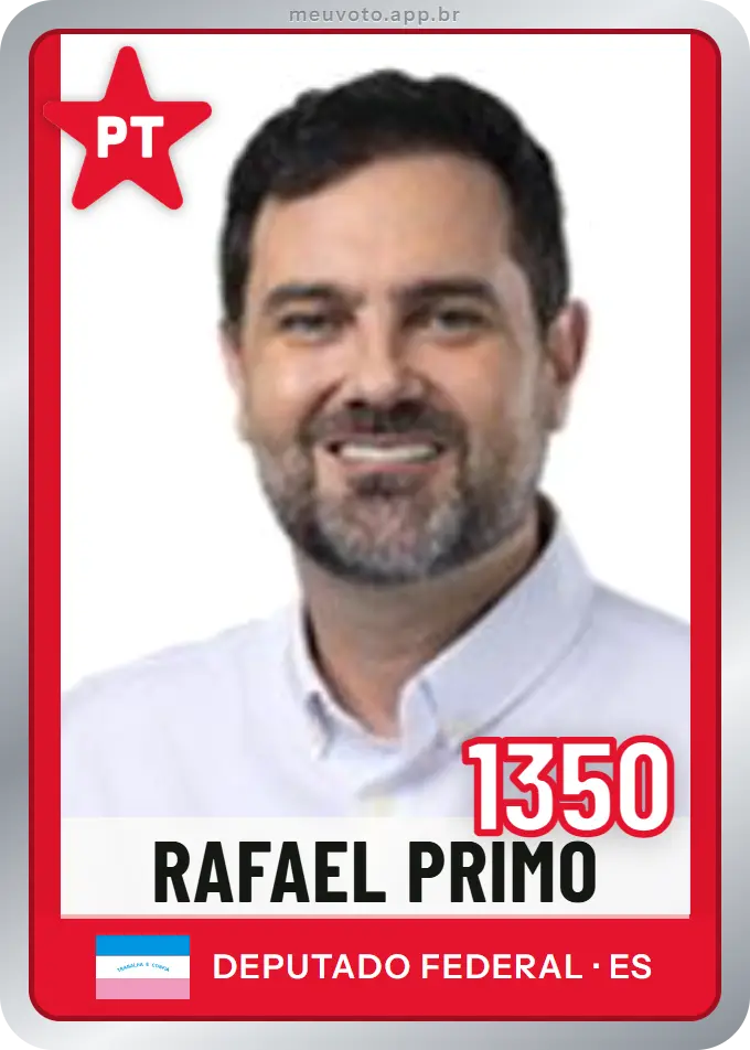 Carta de Rafael Primo, número 1350, PT