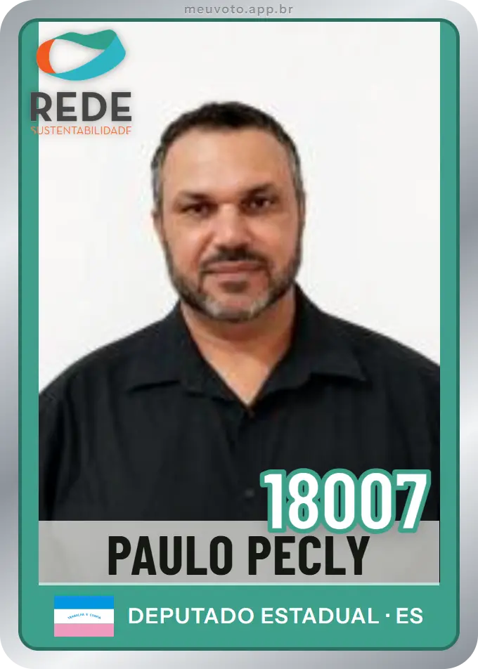 Carta de Paulo Pecly, número 18007, Rede