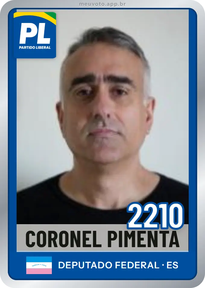 Carta de Coronel Pimenta, número 2210, PL