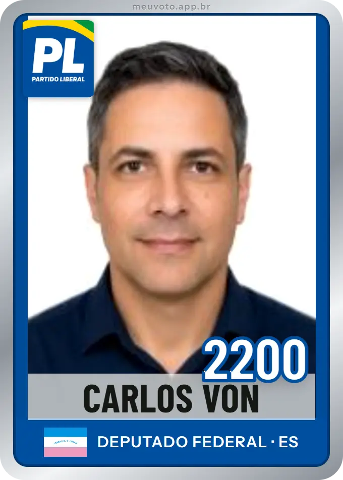 Carta de Carlos von, número 2200, PL