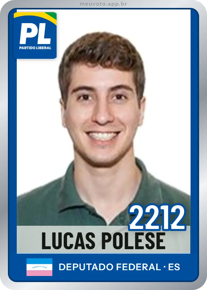 Carta de Lucas Polese, número 2212, PL
