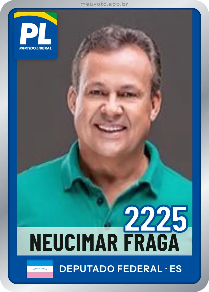 Carta de Neucimar Fraga, número 2225, PL