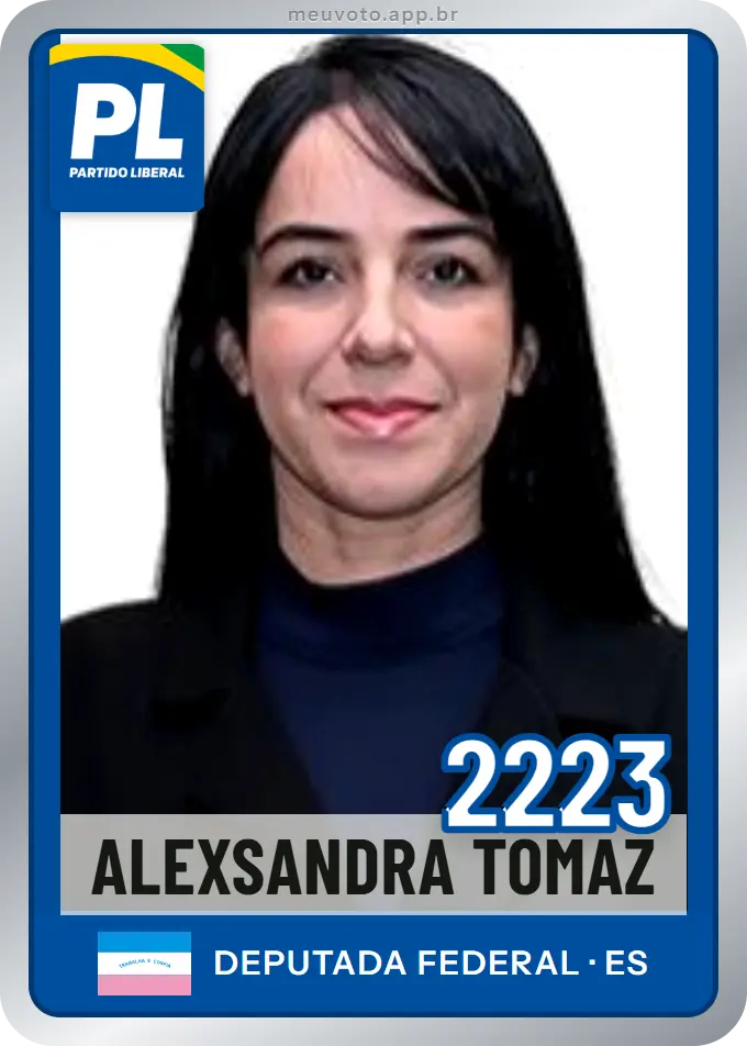 Carta de Alexsandra Tomaz, número 2223, PL