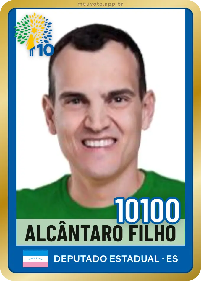 Carta de Alcântaro Filho, número 10100, Republicanos