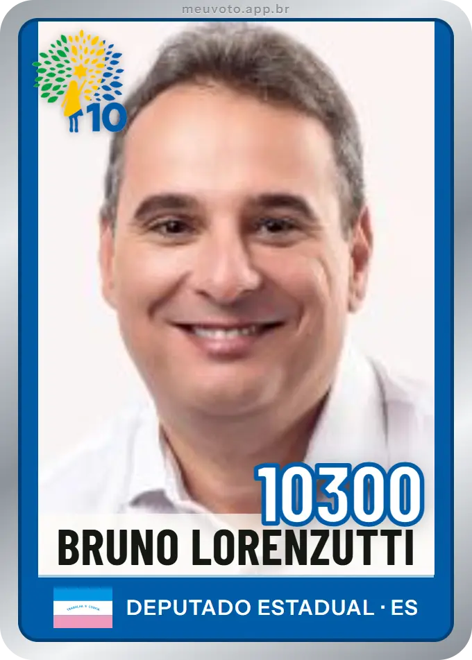 Carta de Bruno Lorenzutti, número 10300, Republicanos