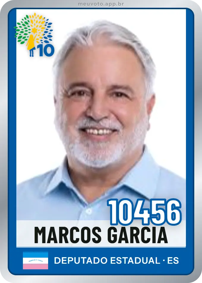 Carta de Marcos Garcia, número 10456, Republicanos