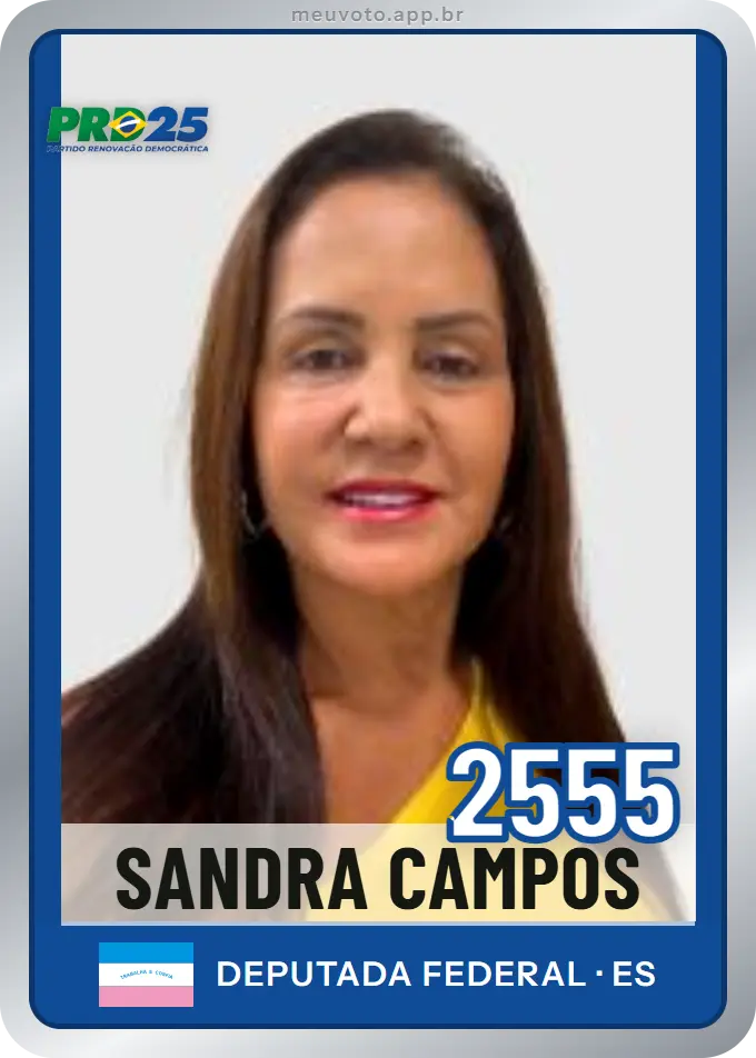 Carta de Sandra Campos, número 2555, PRD