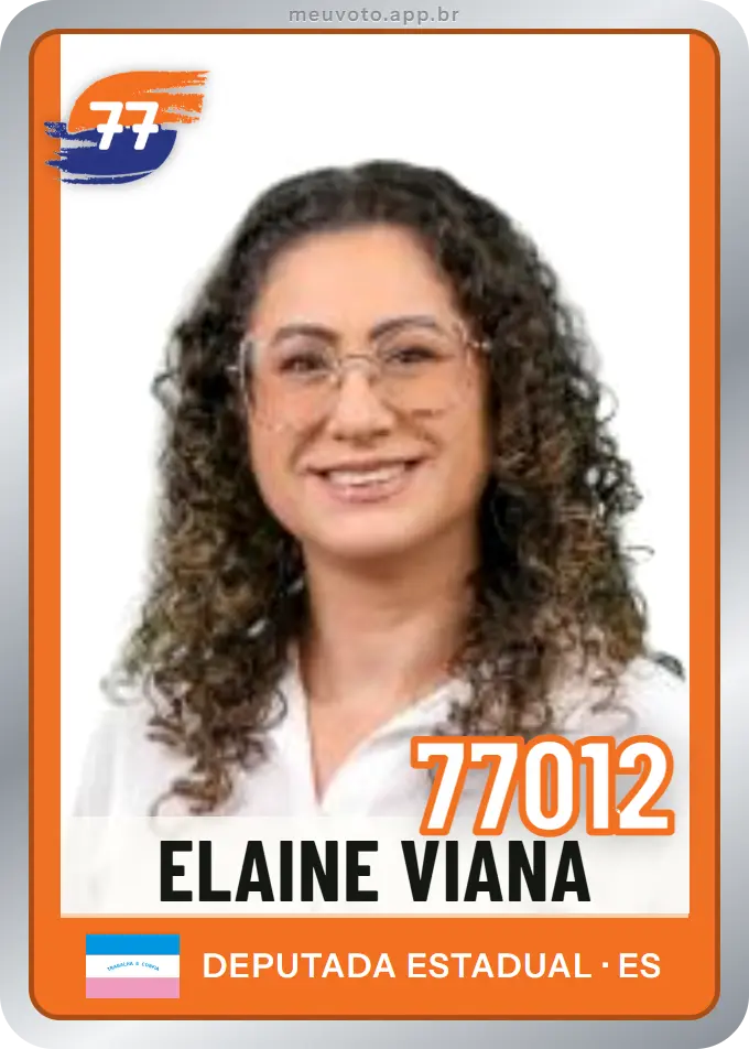 Carta de Elaine Viana, número 77012, Solidariedade