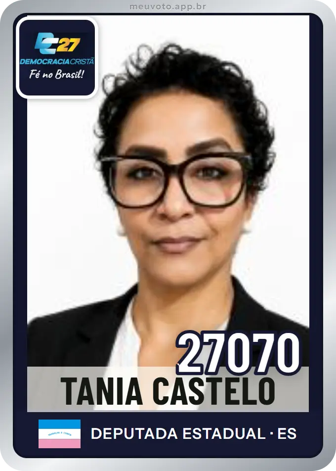 Carta de Tania Castelo, número 27070, DC