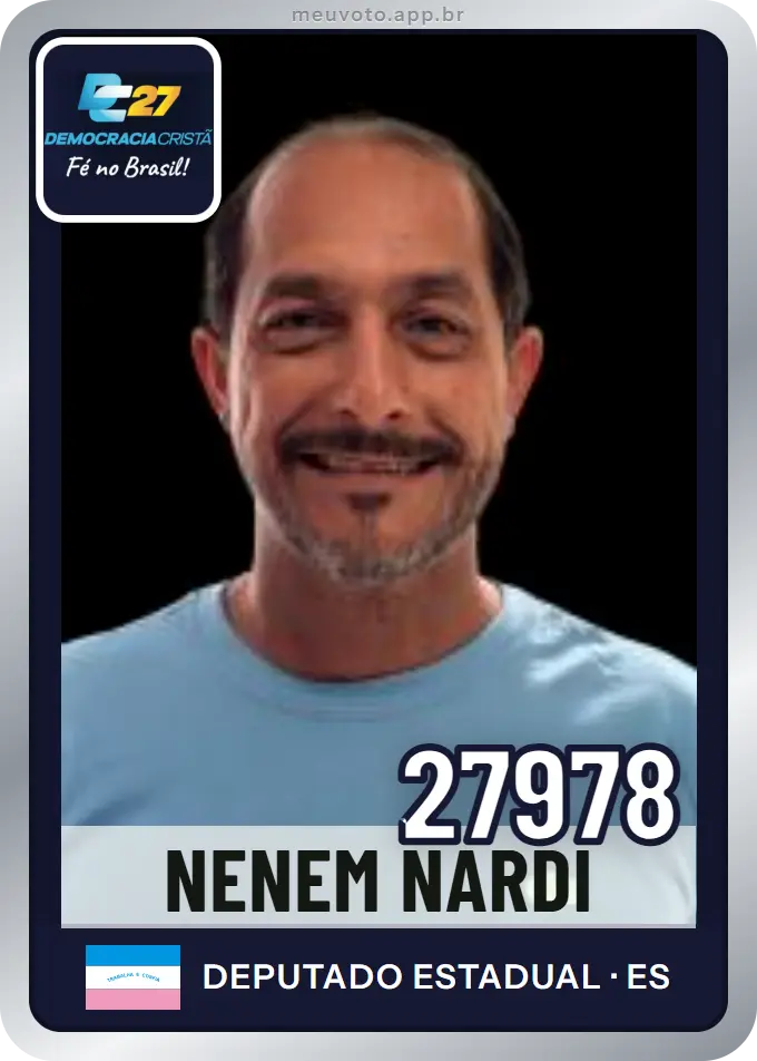 Carta de Nenem Nardi, número 27978, DC