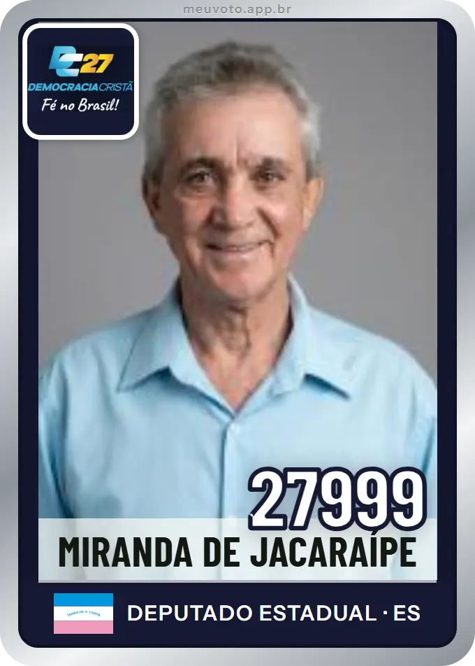 Carta de Miranda de Jacaraípe, número 27999, DC