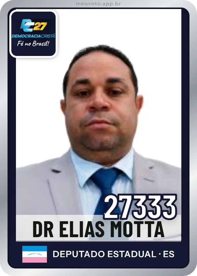 Carta de Dr Elias Motta, número 27333, DC