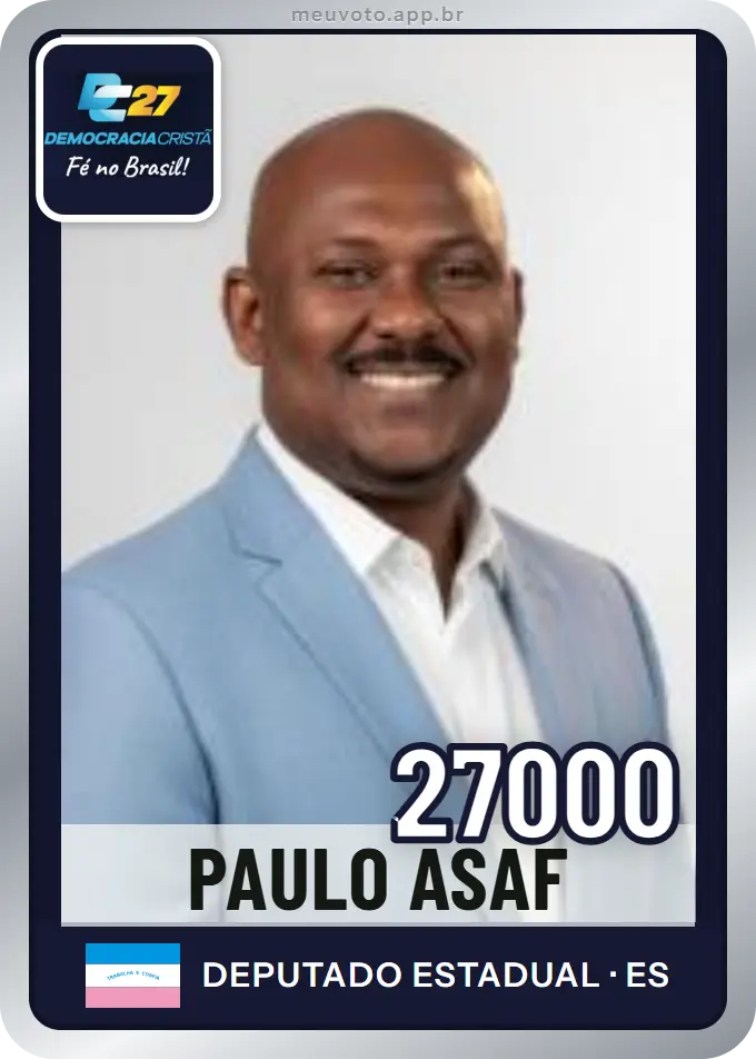 Carta de Paulo Asaf, número 27000, DC