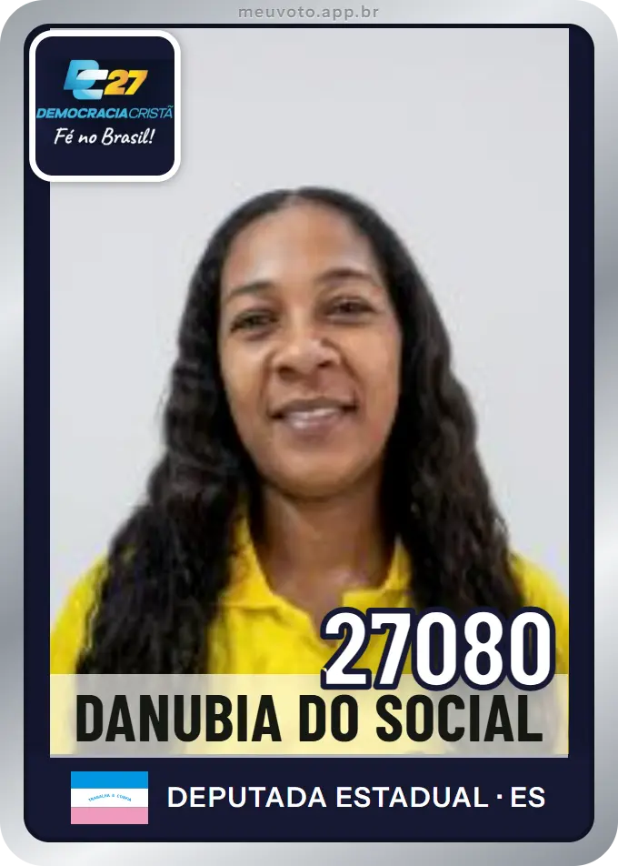 Carta de Danubia do Social, número 27080, DC