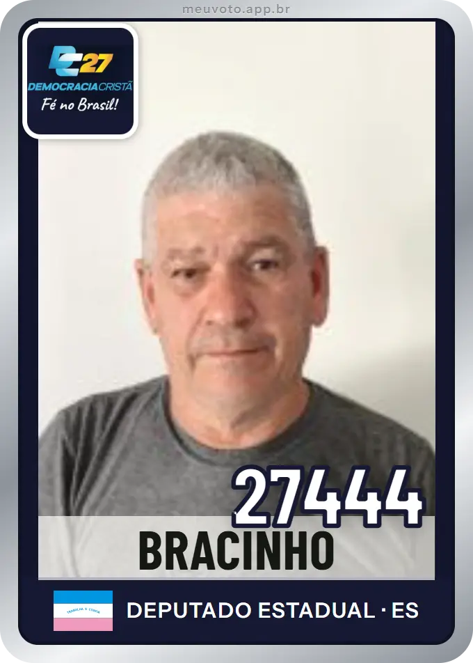 Carta de Bracinho, número 27444, DC
